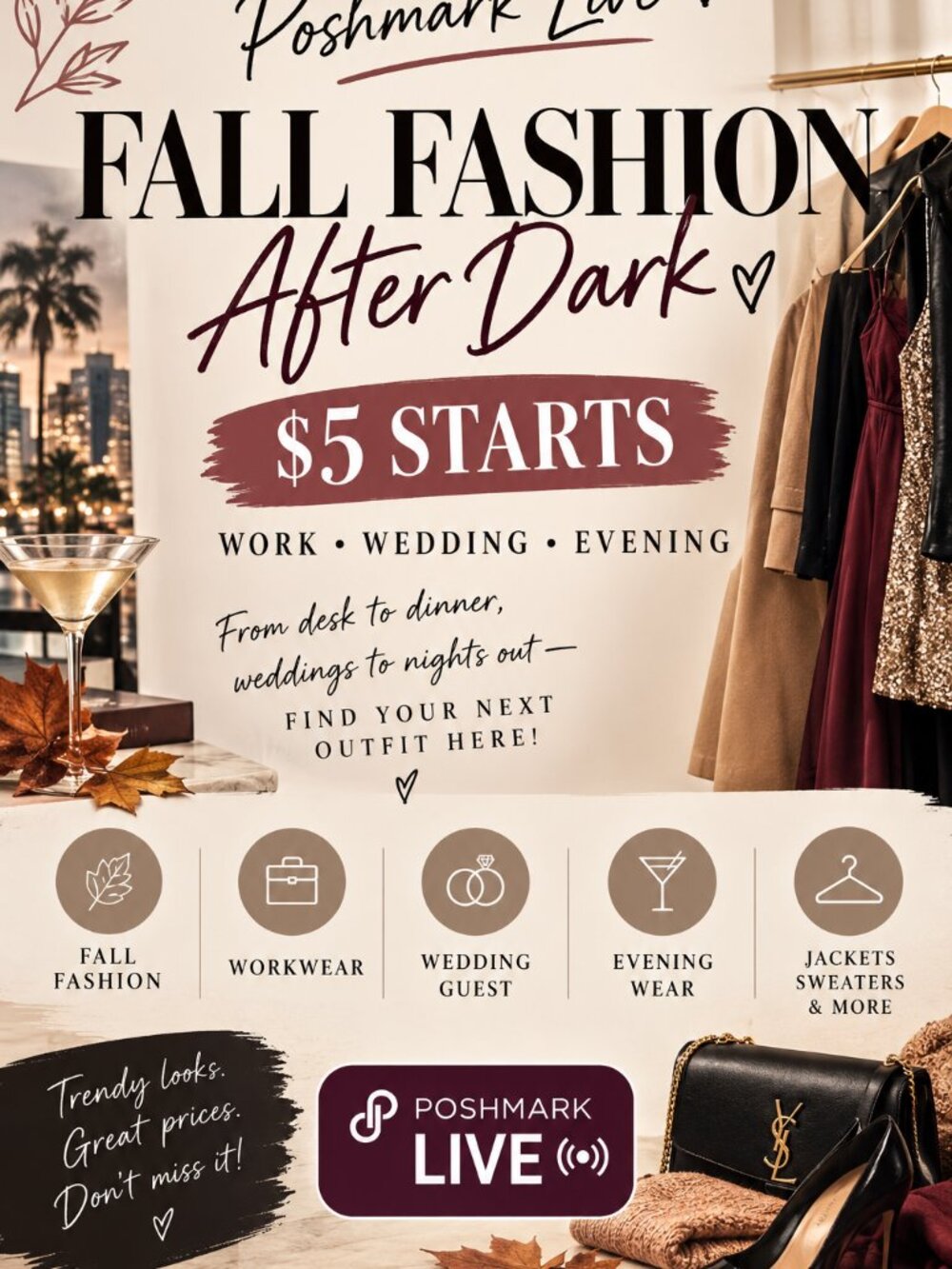 🍂 FALL FASHION AFTER DARK